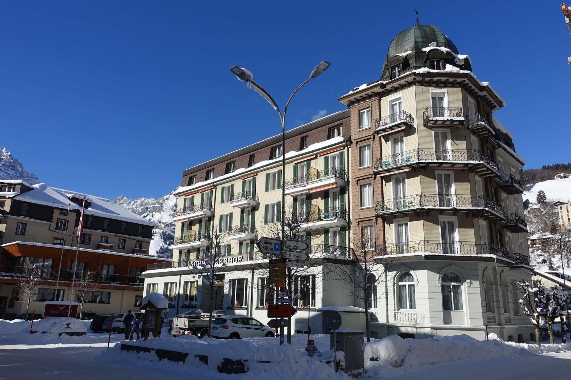Hotel Schweizerhof Engelberg Bagian luar foto